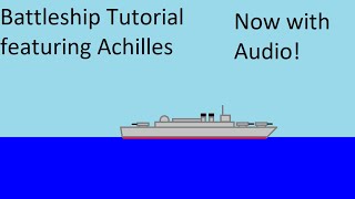 Roblox Warships  Battleship Tutorial [upl. by Nocaj]