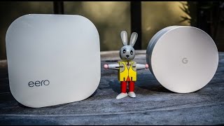 Google WiFi vs Eero mesh networking [upl. by Laamak]