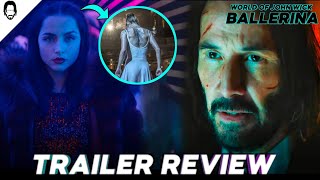 From The World Of John Wick  Ballerina Trailer Review தமிழ்  Playtamildub [upl. by Assiral795]