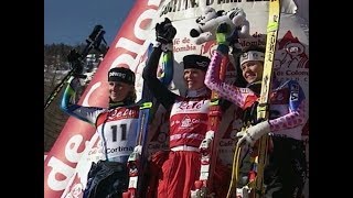 Katja Seizinger wins superG II Cortina 1998 [upl. by Hairas821]