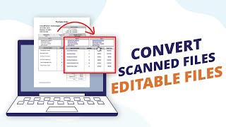 How to Convert Scanned Files into Editable and Searchable Text Using OCR [upl. by Suoicserp358]