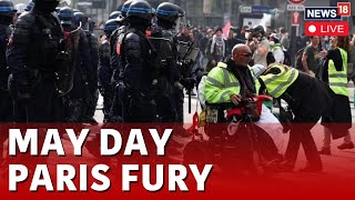 Paris May Day Protest LIVE  France Shows Its Anger On May Day Ahead Of Paris Olympics  N18L [upl. by Gwyn]