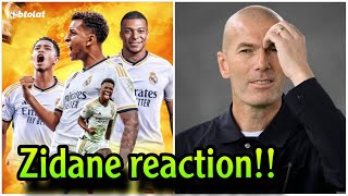 Zidane reaction to Mbappe joining Real Madrid [upl. by Lesoj57]