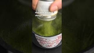 Here’s how much matcha you should use matcha [upl. by Anib]