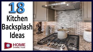 18 Kitchen Backsplash Designs  Remodel Ideas [upl. by Emiatej]