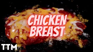 Air Fryer Oven Chicken Breast  No Bread Chicken Parmesan [upl. by Eveline]