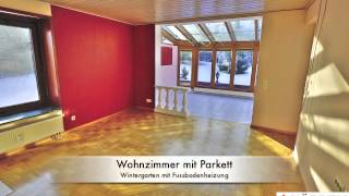 KöppenImmobilienmakler Waiblingen bietet an traumhafte Wohnung mit Wintergarten Kachelofen uvm [upl. by Khai]