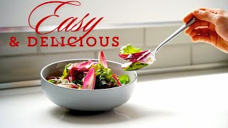 Satisfy Your Cravings with this Endive and Radicchio Salad Recipe [upl. by Canter]