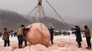 Discover How Himalayan Pink Salt is Produced [upl. by Odirfliw]