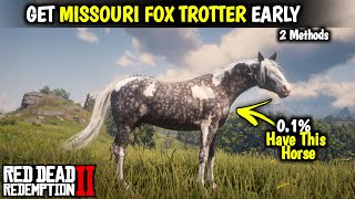 Get Missouri Fox Trotter Early in Chapter 2  Red dead redemption 2 [upl. by Adnilab]