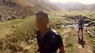 Trail du Sancy 2015 CdF 34km  Descente du Sancy vers Mont Dore [upl. by Ynagoham]