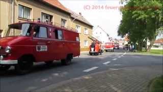 150 Jahre Feuerwehr Münchenbernsdorf Festumzug 06 09 2014 [upl. by Edwyna]