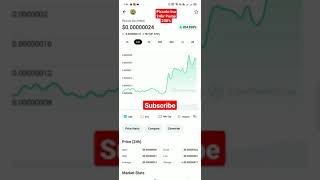 Piccolo Inu  PINU  24hr Pump  crypto news  crypto shorts crypto news dailyearn [upl. by Anahpos]