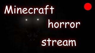 🔴 MINECRAFT HORROR STREAM w neonfr [upl. by Sylvie]