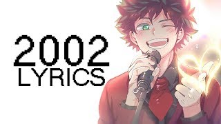 Nightcore  2002 Male version AnneMarie  Lyrics [upl. by Evars]