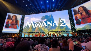 Auli‘i Cravalho Performs “We’re Backquot From quotMoana 2quot  D23 The Ultimate Disney Fan Event [upl. by Bron]