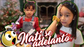 NATI ABRIÓ NUESTRO REGALO DE NAVIDAD [upl. by Enisaj202]