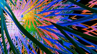 Slithy Toves  4K Psychedelic Animation [upl. by Ahsiekrats230]