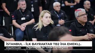 İstanbul  İlk Bayraktar TB2 İHA emekli edildi [upl. by Yenaj]