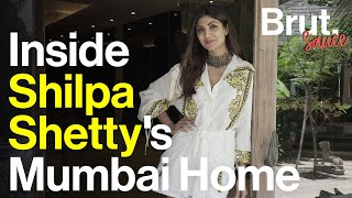 Inside Shilpa Shetty’s Mumbai Home  Brut Sauce [upl. by Bodkin682]