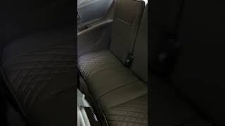 Third Row SUV Leather Seat Protector that MATCHES Your Car [upl. by Ailam666]