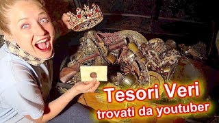 10 ENORMI TESORI scoperti da YOUTUBER [upl. by Otsenre125]