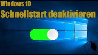 Windows 10 Schnellstart deaktivieren Tutorial [upl. by Usanis]