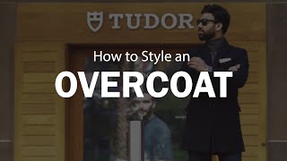 How to Style an Overcoat  Wearing Navy Overcoat  Overcoat for Fall amp Winter [upl. by Geanine]