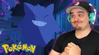 GENGAR amp THE HAUNTED TWILIGHT STAIRS  Pokemon Shorts REACTION [upl. by Alilahk832]