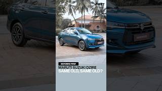 Maruti Suzuki Dzire 2025 First Impressions  MotorIncFirst S02E46 [upl. by Enylorac667]