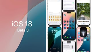 iOS 18 Beta 3 Every New Feature [upl. by Golda122]