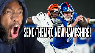 GET THIS TEAM OUT OF NEW YORK Bengals vs Giants Game Highlights  Week 6 [upl. by Iorio]