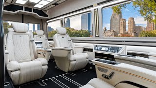 2022 Mercedes Sprinter VIP KING VAN  NEW Full Review Interior Exterior  Luxury First Class [upl. by Egreog]