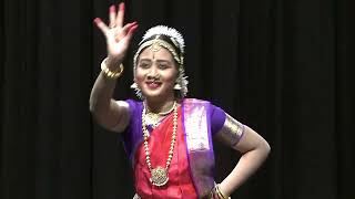 Sri Ranjini Varnam  Bharatanatyam Dance by Sahana Ratneswaran [upl. by Cliff685]