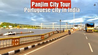 Panjim City Tour  Portuguese City in India [upl. by Anatsirhc]