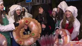 Cabalgata Reyes Magos 2024  Sus Majestades inundan Pamplona de nervios y alegría [upl. by Chouest]