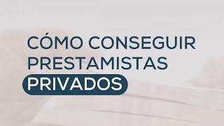 Cómo encontrar prestamistas privados 💰💰 [upl. by Alli]