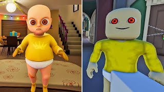 NEW Friend VS Robot NEWT The Friend In Yellow Funny Moments Roblox [upl. by Nakeber]