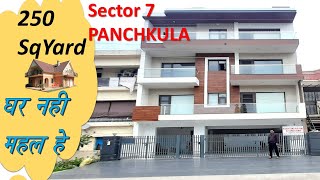 250 Sq Yards 10 marla Best modern Villa house Design India  House for sale in Sector 7 Panchkula [upl. by Arden]