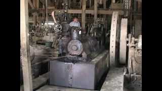 Stationary Steam Engines  Steam Powered Rice Mills in Thailand [upl. by Nanah]