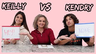 WHO KNOWS OUR MOM BETTERKEILLY VS KENDRY [upl. by Airotna]