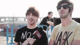 All Time Low quotTime Bombquot Music Video BehindTheScenes [upl. by Artemisa]