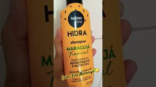 Kit ShampooCondicionador Maracujá Nutritivo Salon Line 🍋 beleza salonline cabelo [upl. by Anayeek]