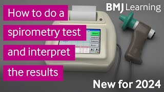 How to do a spirometry test and interpret the results  new version for 2024 [upl. by Yerahcaz]