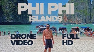 Phi Phi Islands  Thailand  Tailândia  Drone Video  Full HD  Lucas Fustinoni [upl. by Ahsilam]