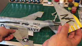 Tamiya 132 F4J Phantom Part 1 [upl. by Eniluj]