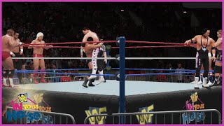 Request W2K  Elimination Match  The Four Horsemen vs The Hart Foundation [upl. by Nurse]