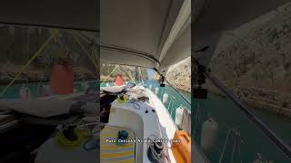 Corinth Canal liveaboard corinthcanal [upl. by Ennaj]