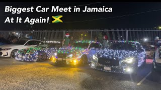 RunRoadco Biggest Car Meet in Jamaica at it Again🇯🇲 [upl. by Anoblav]