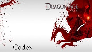 Dragon Age Origins  Codex 24 [upl. by Nazarius]